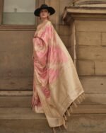 Woven Banarasi Saree with Tassels - Image 2